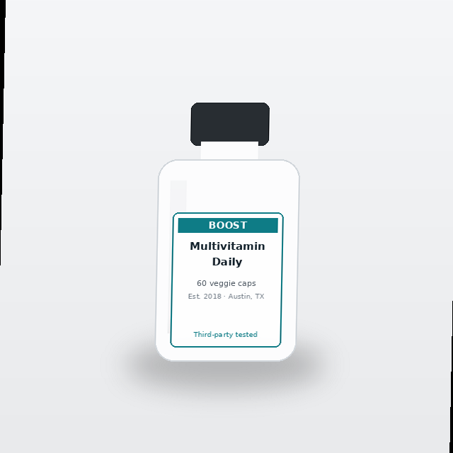 Multivitamin Daily angle