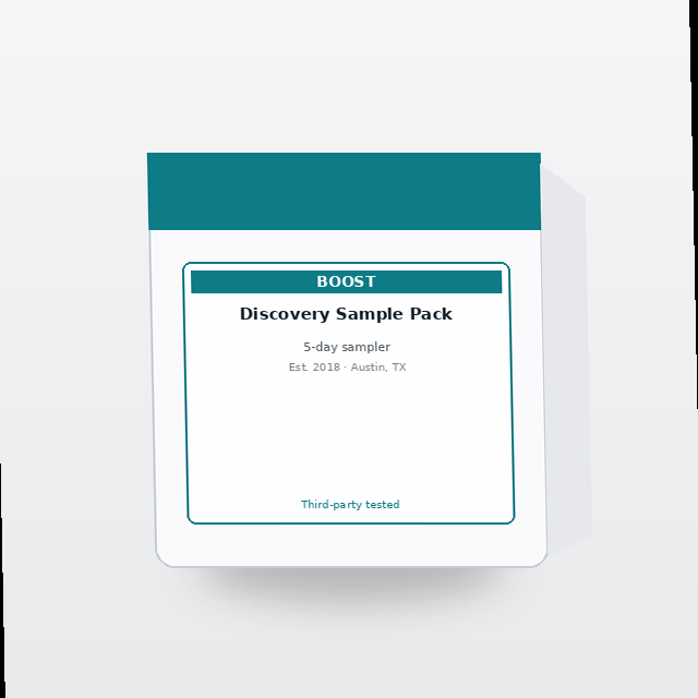 Discovery Sample Pack detail